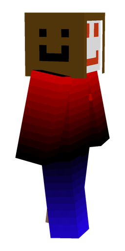 Brown skin: body, right side render