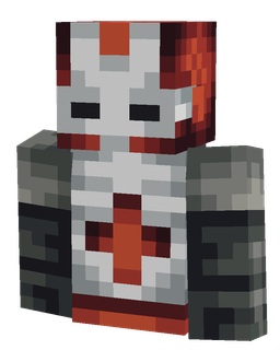 Black skin: bust render