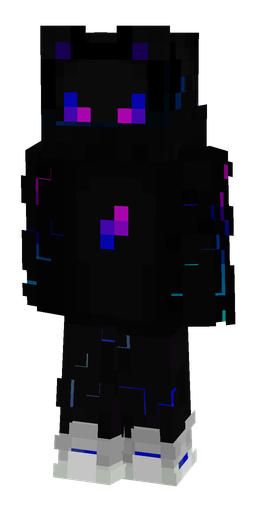 Black skin: body, front render