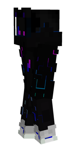 Black skin: body, left side render