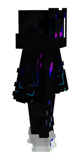 Black skin: body, right side render