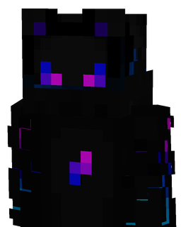 Black skin: bust render