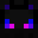 Black skin: face render