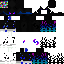 Black skin: raw texture render