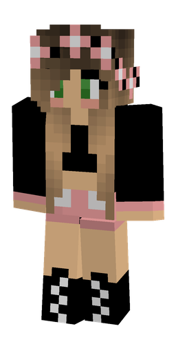 Black skin: body, front render