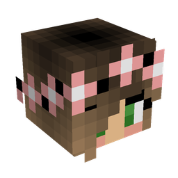 Black skin: head render