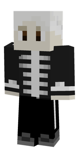Black skin: body, front render
