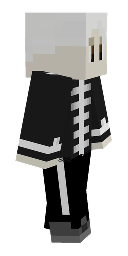 Black skin: body, right side render