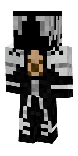 Black skin: body, front render