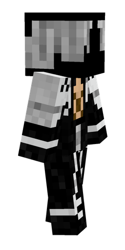 Black skin: body, right side render