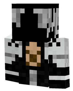 Black skin: bust render
