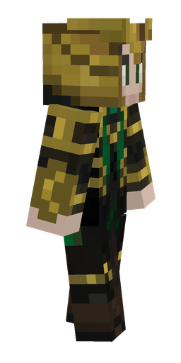 Black skin: body, right side render