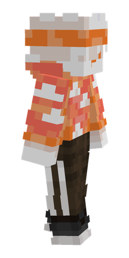 Brown skin: body, right side render