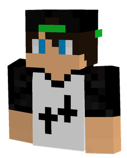 Black skin: bust render