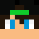 Black skin: face render