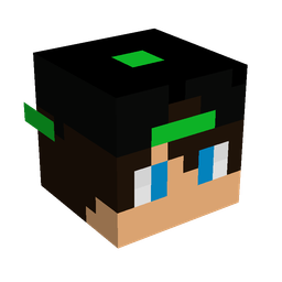 Black skin: head render