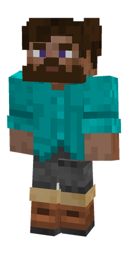 Black skin: body, front render
