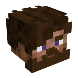 Black skin: head render