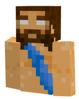 Brown skin: bust render