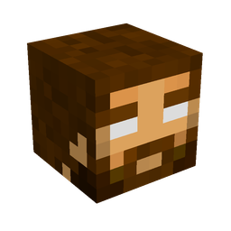 Brown skin: head render