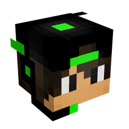 Black skin: head render