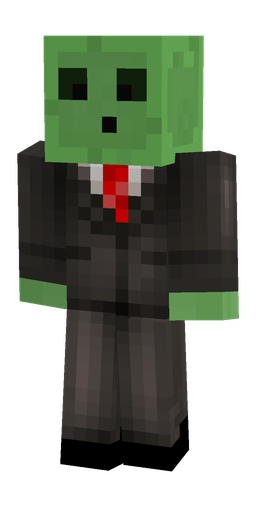 Black skin: body, front render