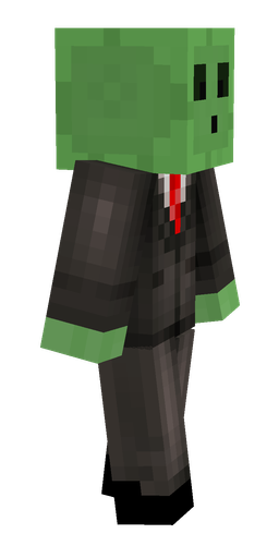 Black skin: body, right side render