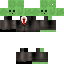 Black skin: raw texture render