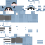 Blue skin: raw texture render