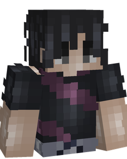 Black skin: bust render