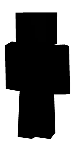 Black skin: body, back render