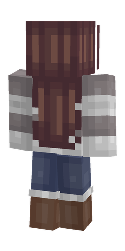 Classic skin: body, back render