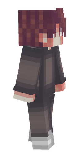 Black skin: body, right side render