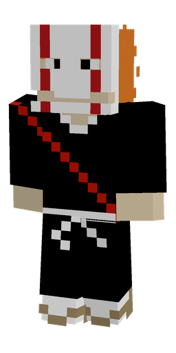 Black skin: body, front render