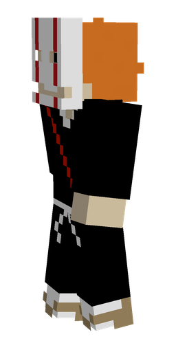 Black skin: body, left side render