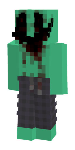 Black skin: body, front render
