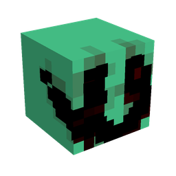 Black skin: head render