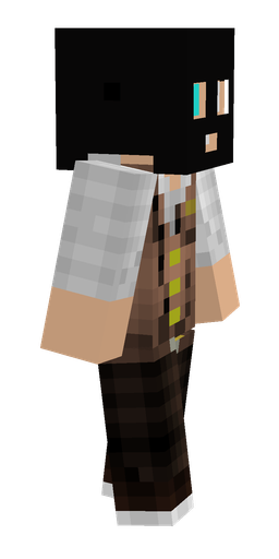 Black skin: body, right side render