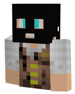 Black skin: bust render