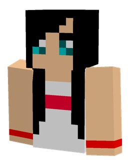 Black skin: bust render