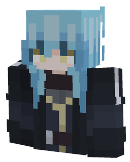 Blue skin: bust render