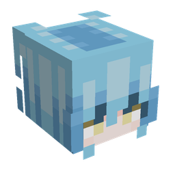 Blue skin: head render