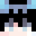 Black skin: face render