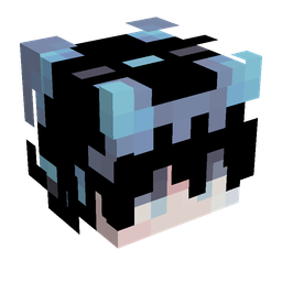 Black skin: head render
