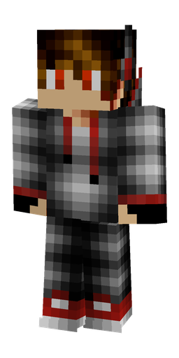 Black skin: body, front render