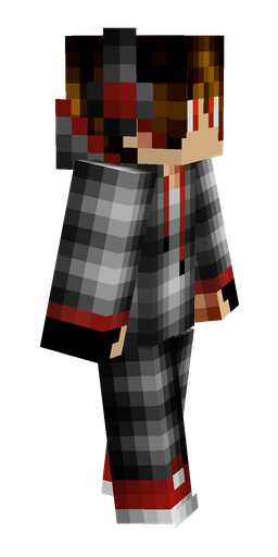 Black skin: body, right side render