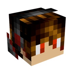 Black skin: head render