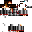 Black skin: raw texture render