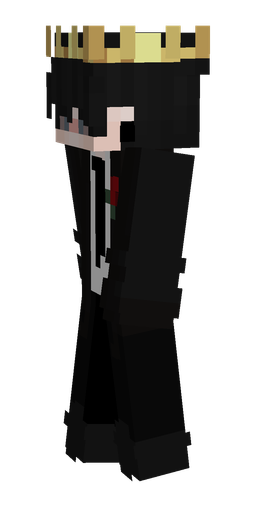 Black skin: body, left side render