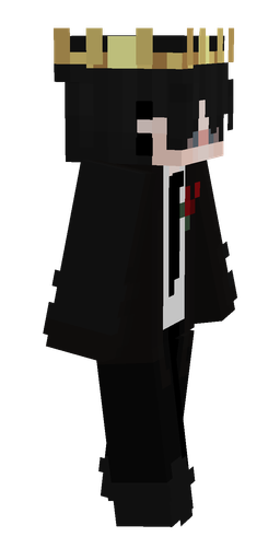 Black skin: body, right side render